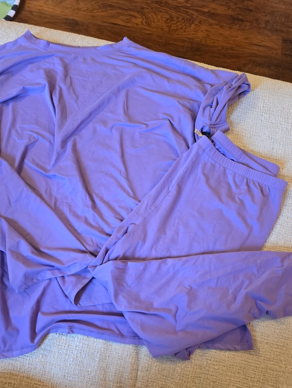 Women’s Lavender Lounge Set - Lightweight Lounge Top & Pants